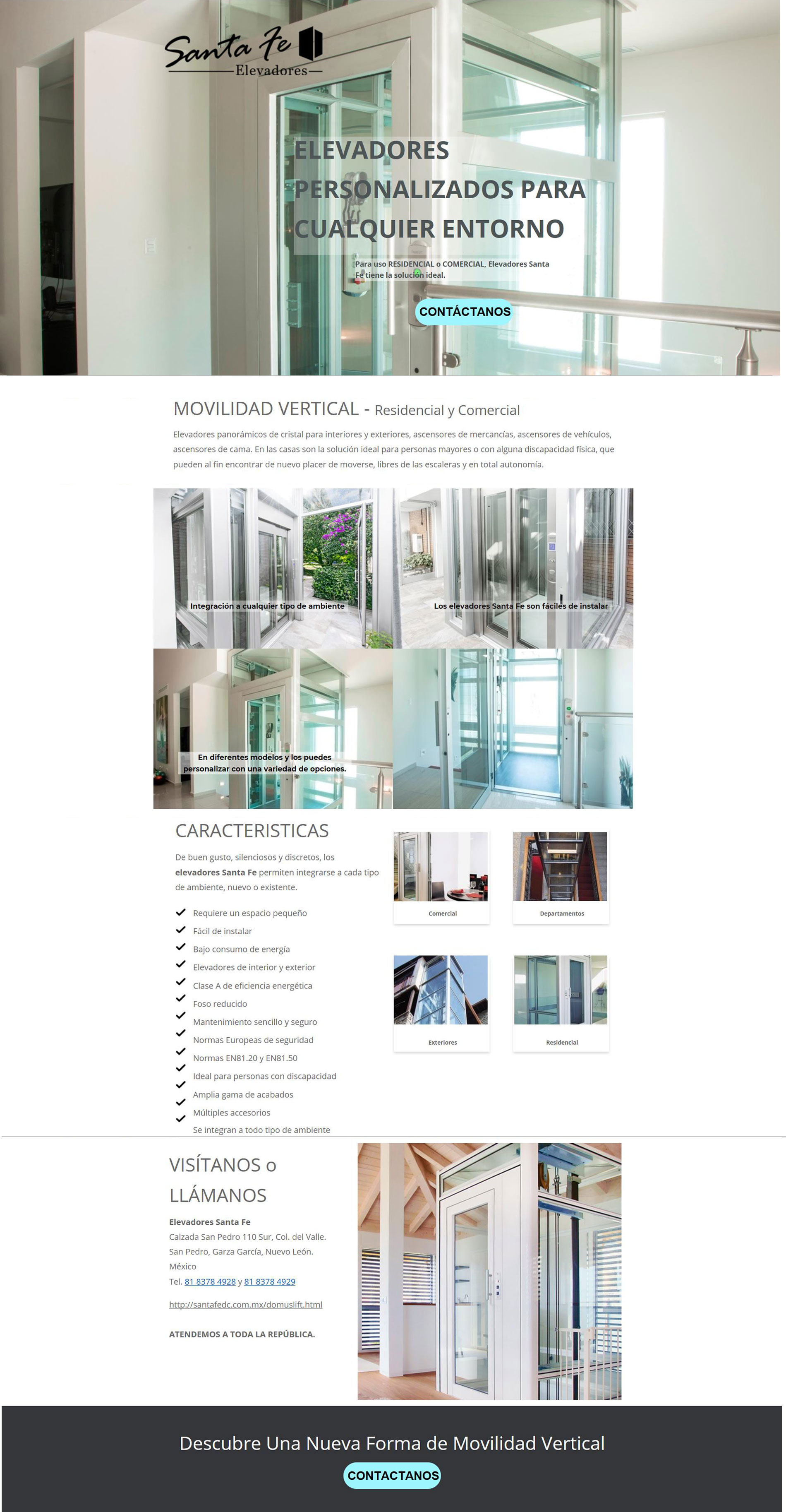 santa fe dc elevadores